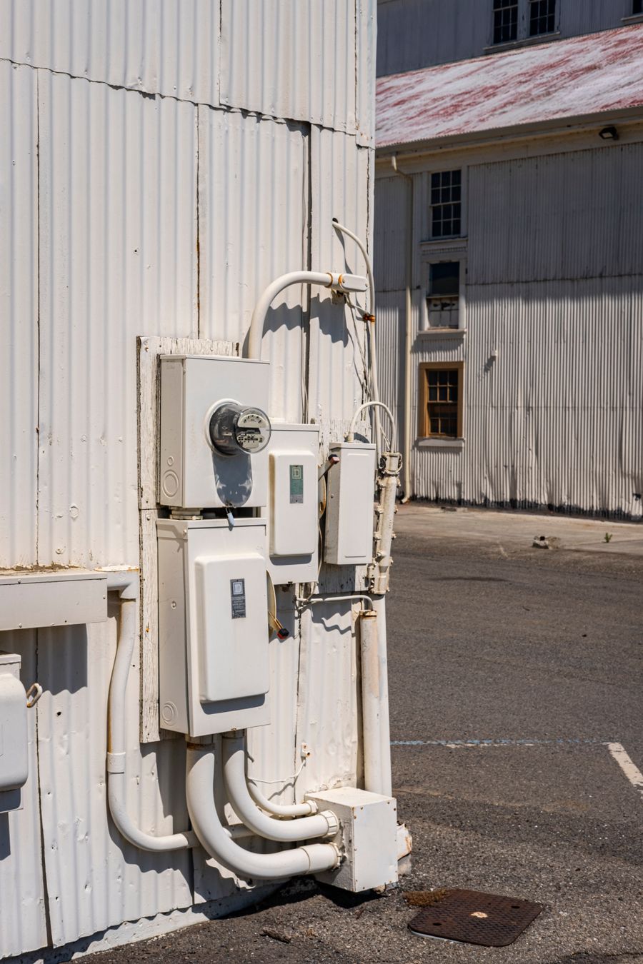 Perfect Power electrician servicing a residential meter box